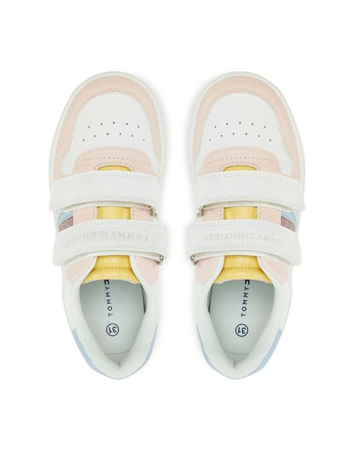 FLAG SNEAKER BASSA VELCRO TOMMY HILFIGER | 33730 1439/Y913